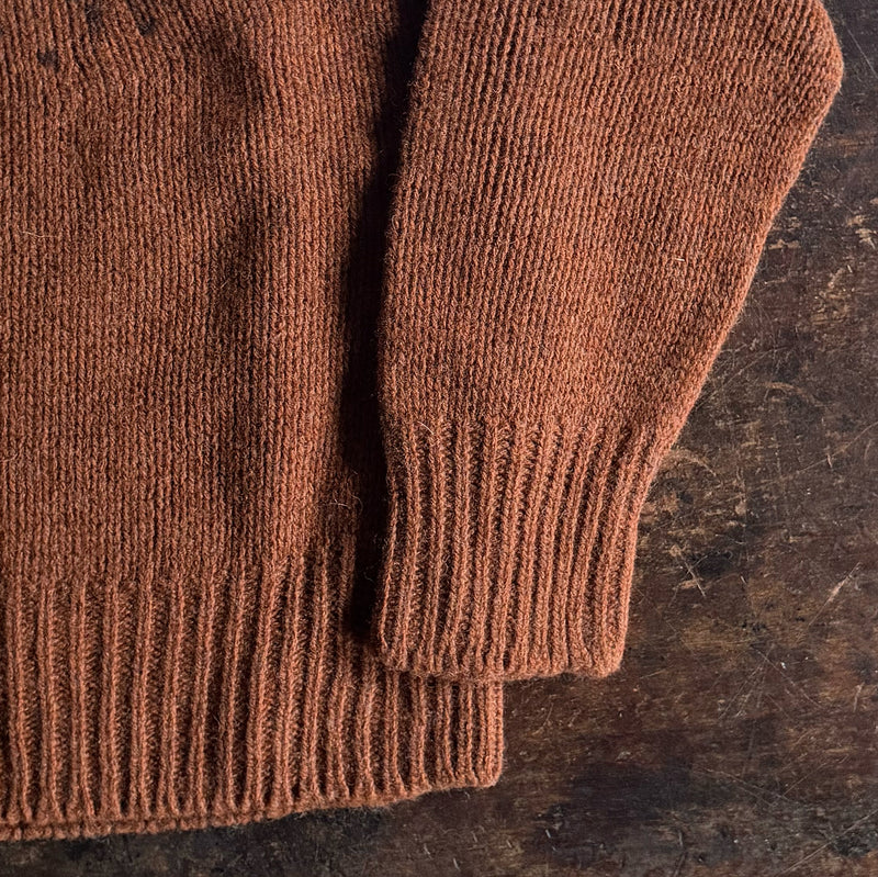 Fauna Women's Rollneck Sweater - Lambswool - Nutmeg