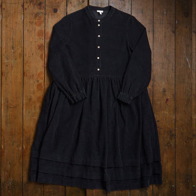 Ash Women's Dress - Cotton Corduroy -  Black