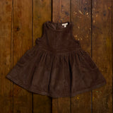 Aspen Dress - Cotton Corduroy - Squirrel