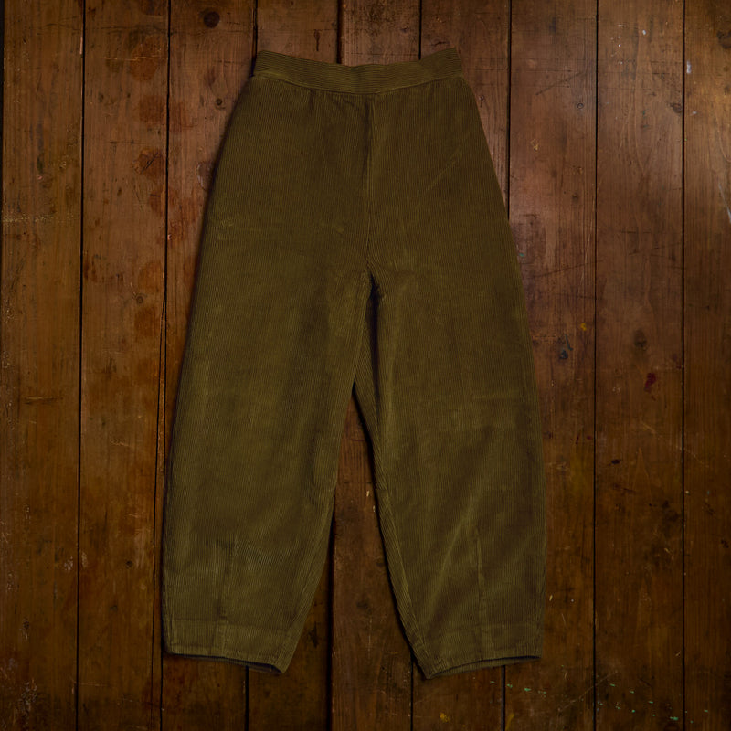 Blackthorn Women's Trousers - Cotton Corduroy - Seaweed