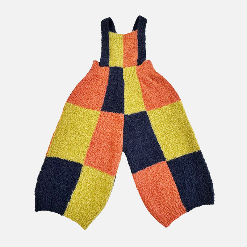 Baby & Kids Alpaca/Merino Wool Corneli Dungarees - Paint Palette