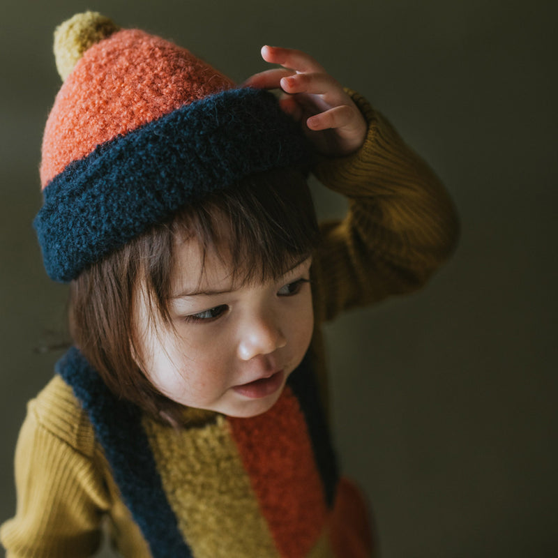 Baby & Kids Alpaca/Merino Wool Corneli Beanie - Paint Palette