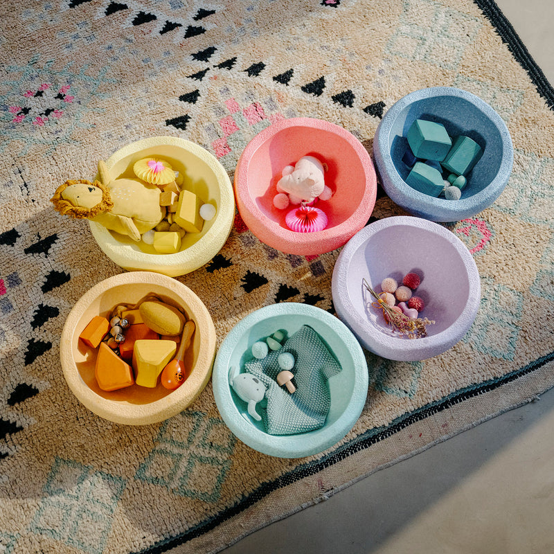 Stepping Stones - Original Pastel - Set of 6