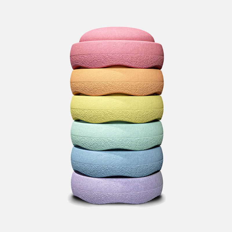 Stepping Stones - Original Pastel - Set of 6