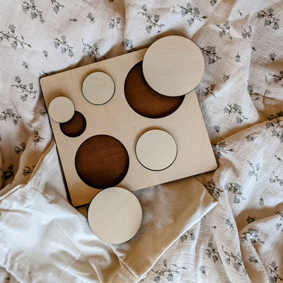 Wooden Puzzle - Circles