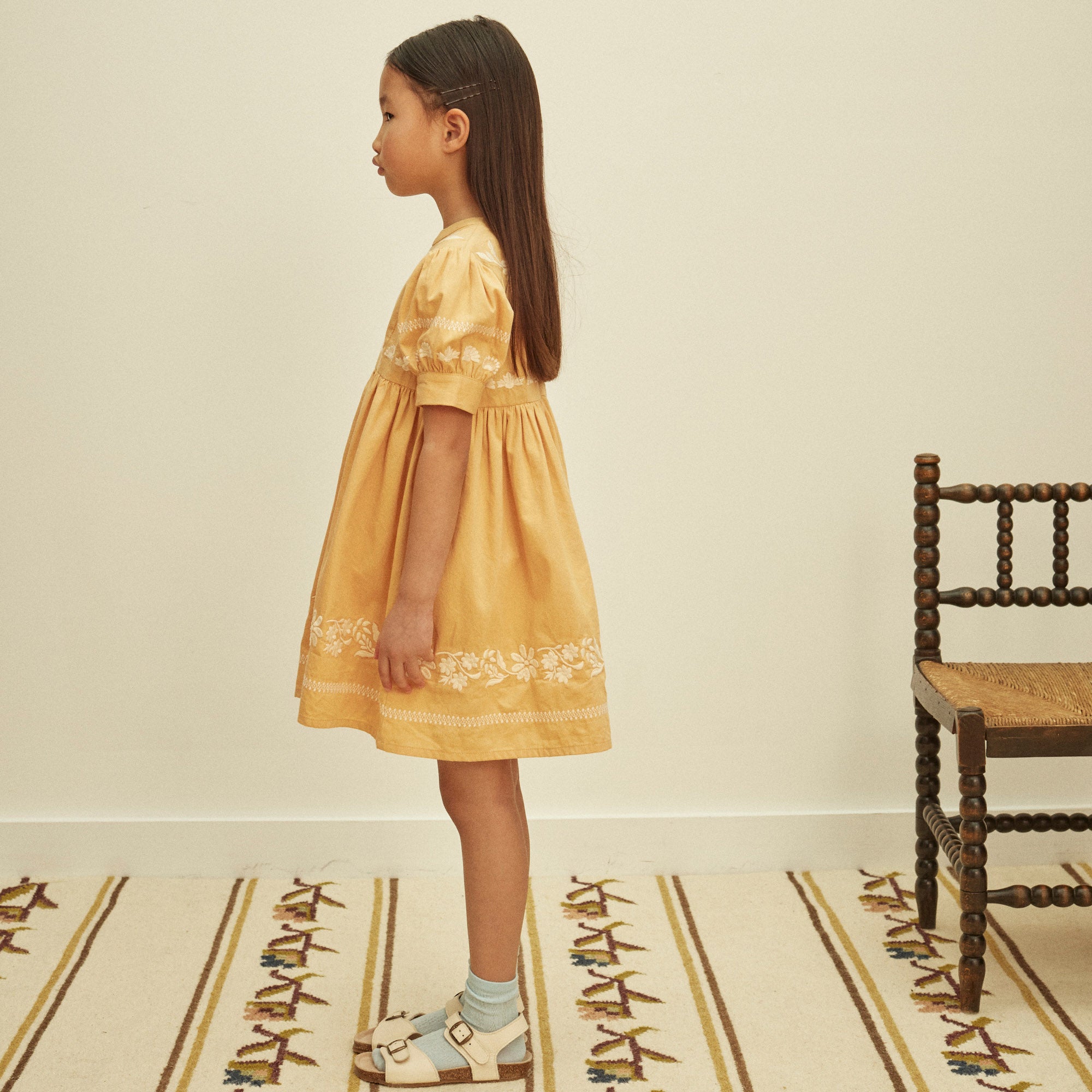 Kids Cotton Mya Dress - Vintage Melba – MamaOwl