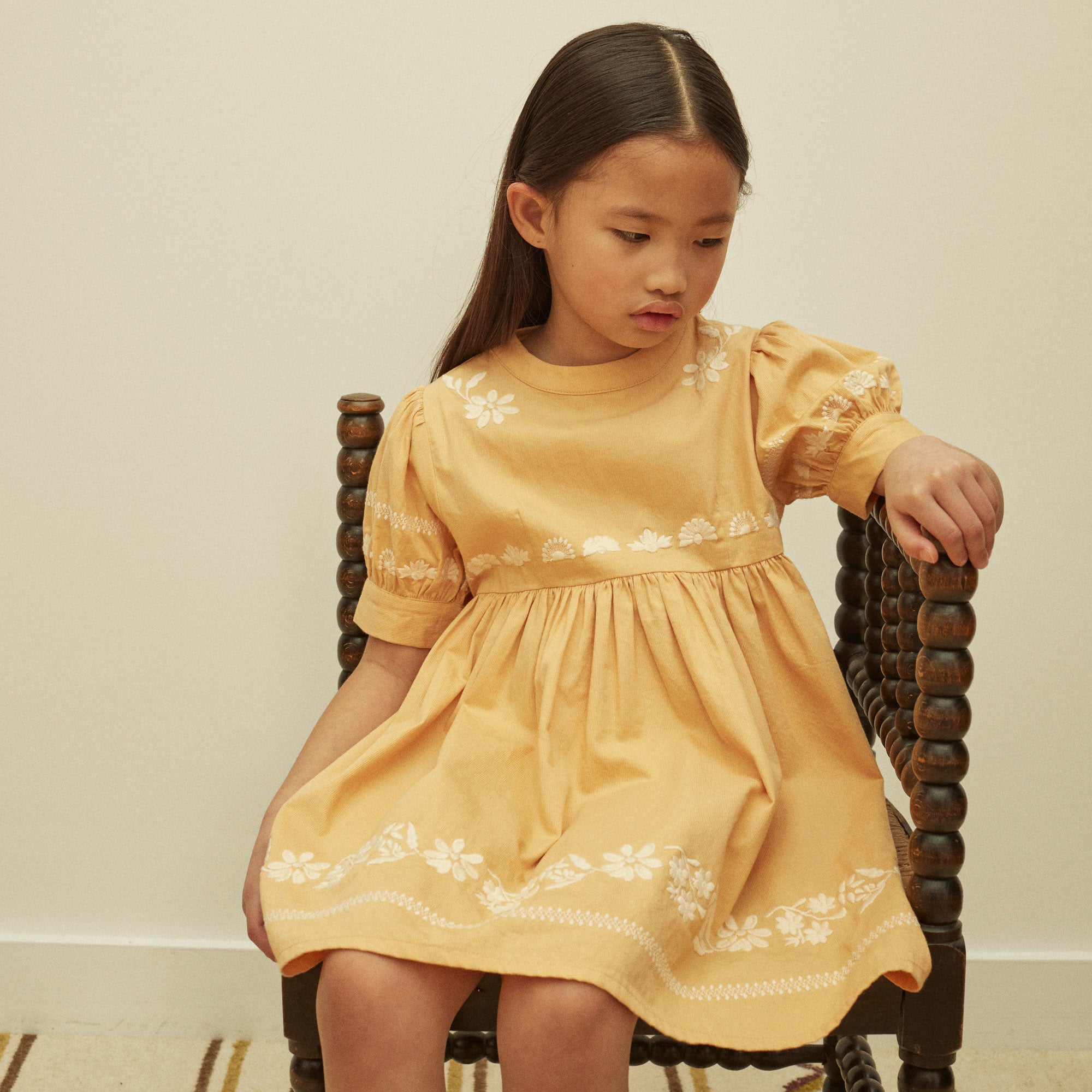 Kids Cotton Mya Dress - Vintage Melba – MamaOwl