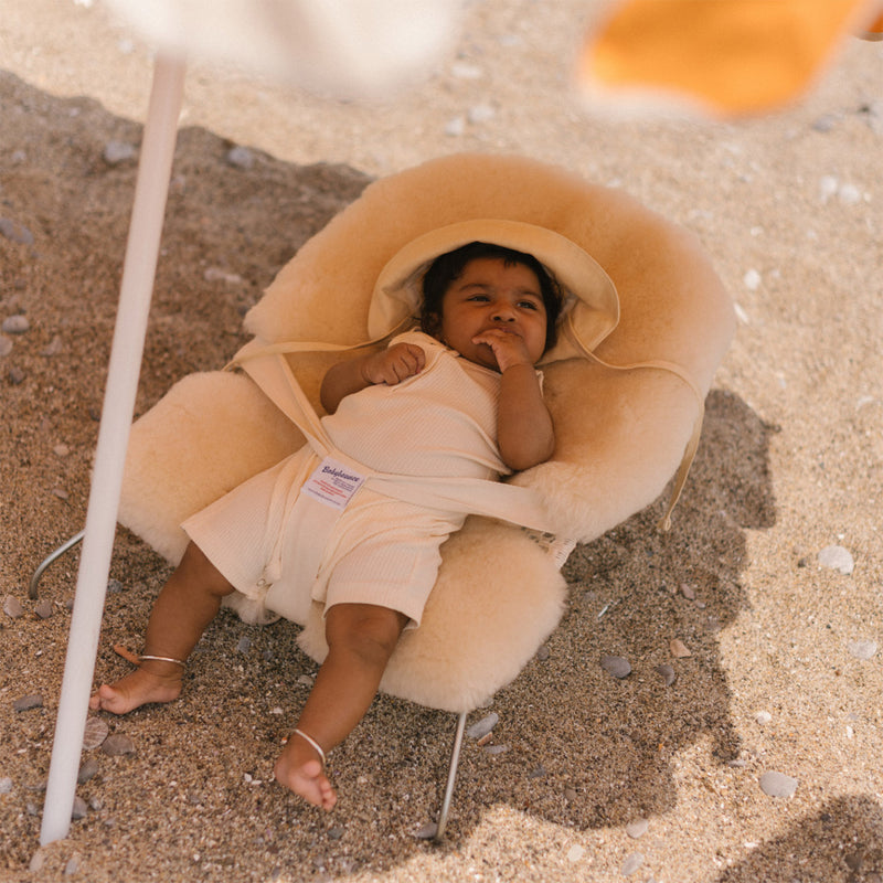 Merino Sheepskin Snuggler / Buggy Liner - Milk