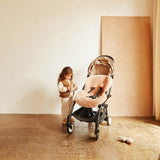 Merino Sheepskin Snuggler / Buggy Liner  - Rose