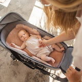 Merino Sheepskin Snuggler / Buggy Liner  - Rose