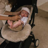 Merino Sheepskin Snuggler / Buggy Liner - Toast