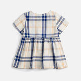Baby Cotton Dress - Fun Tartan