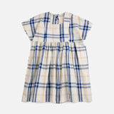 Kids Cotton Dress - Fun Tartan