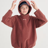 Kids Cotton Hoodies - Brown