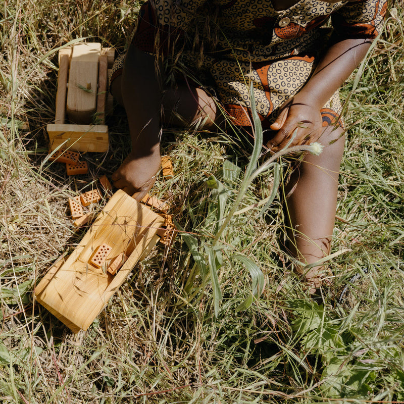 Handmade Wooden Dumper Truck