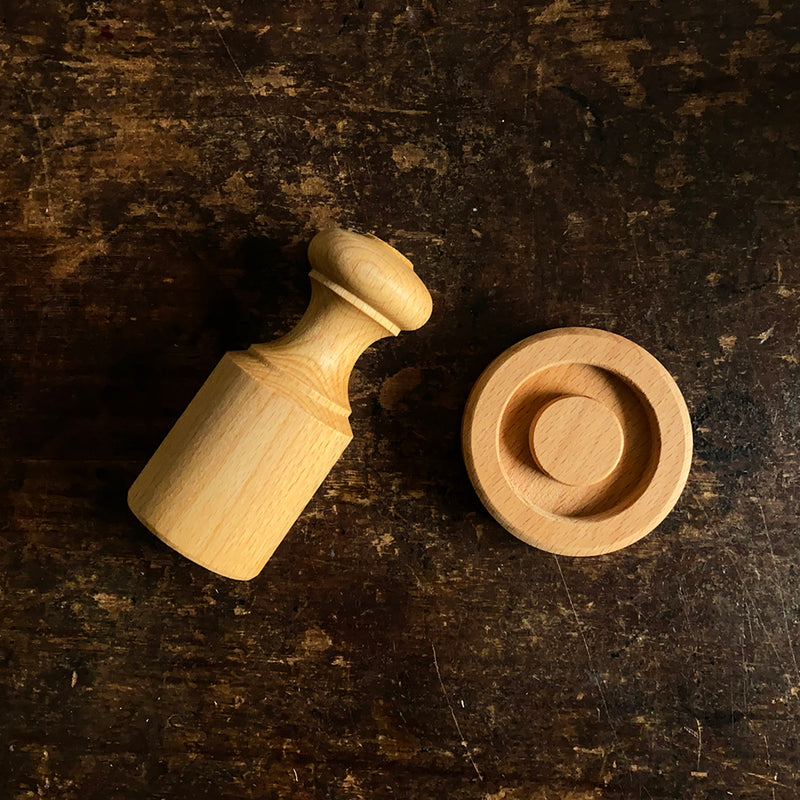 Wooden Paper Pot Press