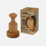 Wooden Paper Pot Press