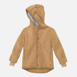 Baby & Kids Boiled Merino Wool Jacket - Caramel