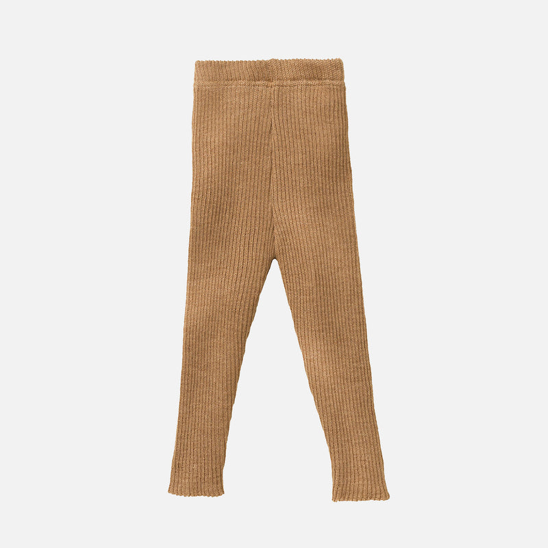 Baby & Kids Merino Wool Leggings/Trousers - Caramel