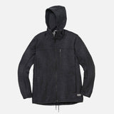 Mens Boiled Merino Wool Jacket - Anthracite