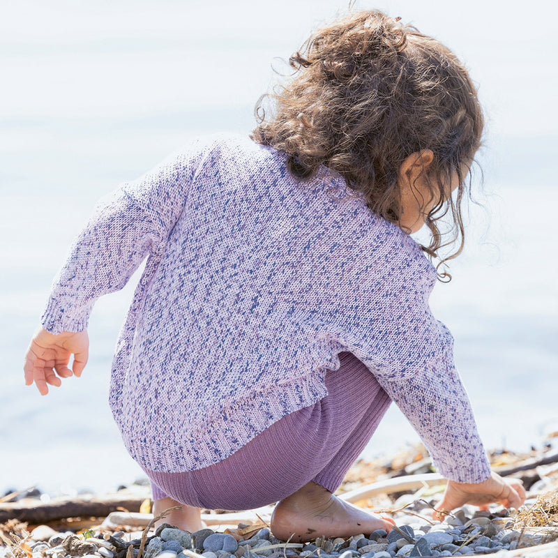 Baby & Kids Light weight Merino Wool Leggings/Trousers - Lilac