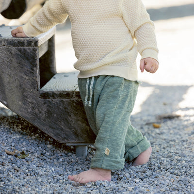 Baby & Kids Linen Trousers - Jade