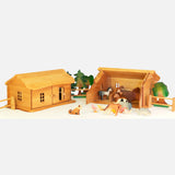 Wooden Stable - Natural