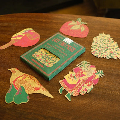 Handmade Christmas Greeting Cards - Pack of 5