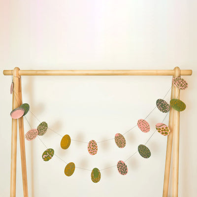 Handmade Garland - Pink Eggs