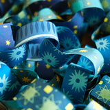 Handmade Paper Chain Kit - Blue & Yellow