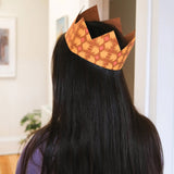 Handmade Paper Crowns - Yellow & Orange