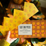 Handmade Paper Crowns - Yellow & Orange