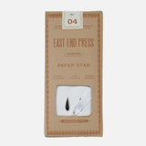 Handmade Small Curved Star - White