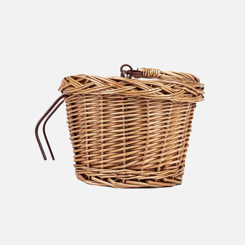 Wicker Kids Bicycle Basket