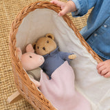 Wicker Doll/Teddy Cradle