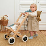 Wooden Doll/Teddy Buggy - Natural