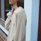 Women's Cotton LS Hulda Top - Eucalyptus