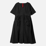 Women's Cotton Bonnie Dress - Black