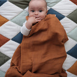 Cotton Swaddle - Cinnamon