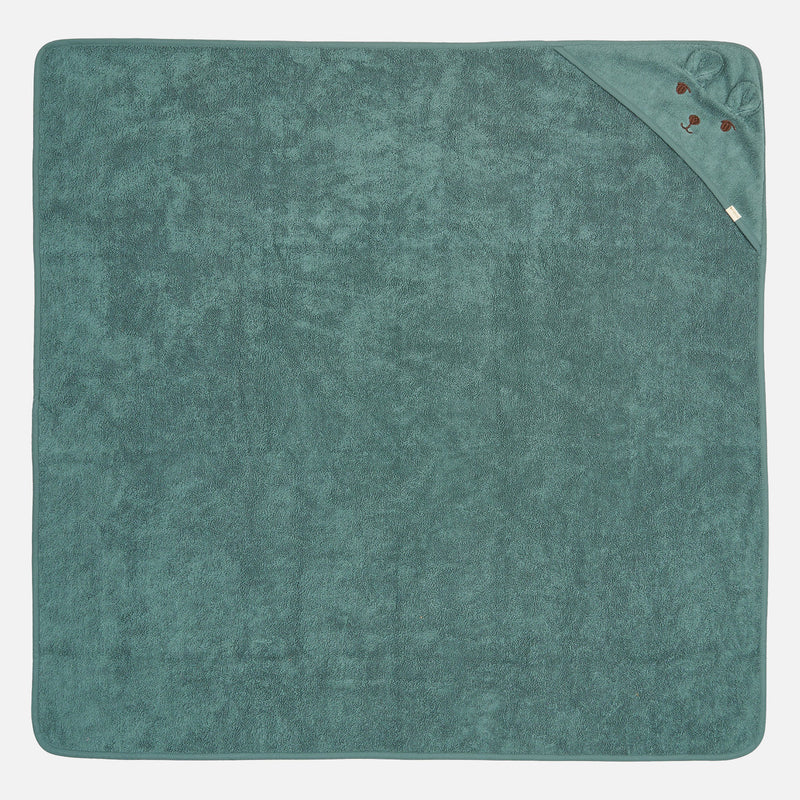 Cotton Bear Towel - Goblin Blue