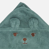 Cotton Bear Towel - Goblin Blue