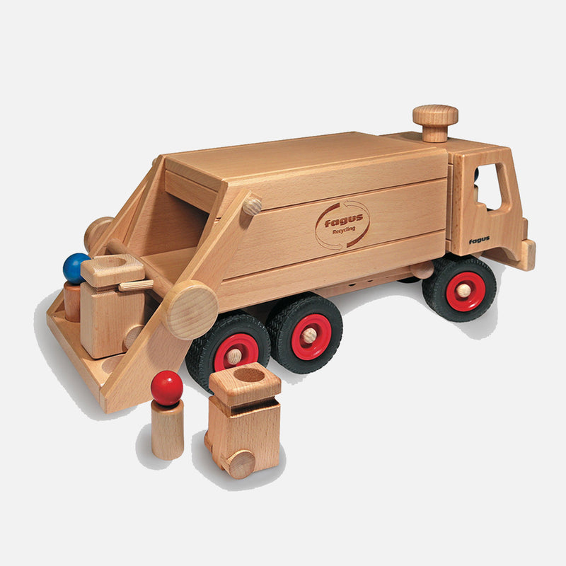 Wooden Garbage Tipper Truck