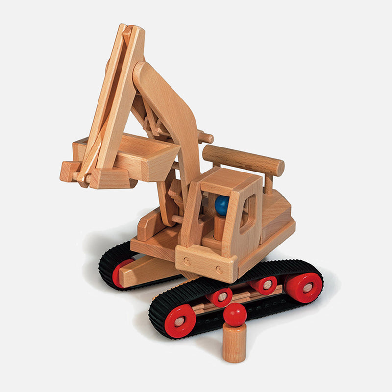 Large Wooden Excavator