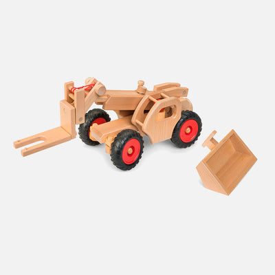 Large Wooden Telescopic Loader