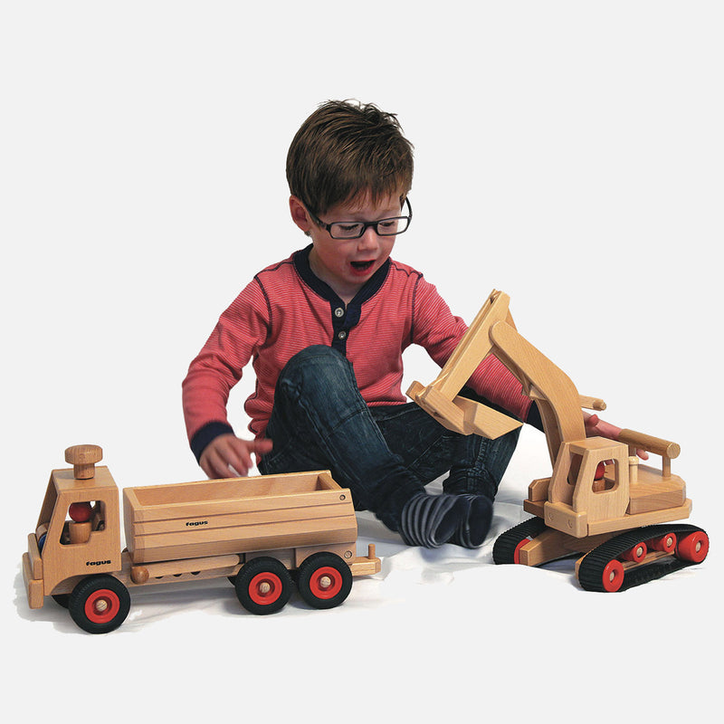 Wooden Container Tipper Truck