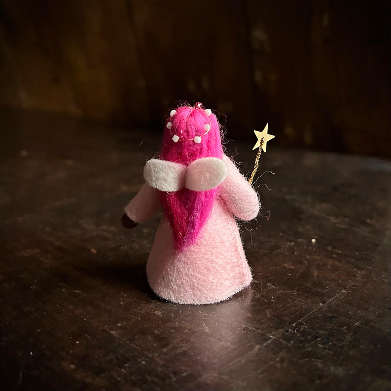 Handmade Wool Fairy - Wish Fairy - Black