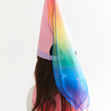 Silk Fairy Dress & Princess Hat - Pink/Rainbow