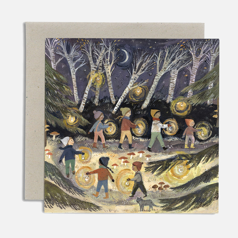 Greeting Card - Lanterns Glow