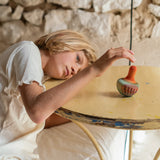 Wooden Bird - Mellow Orange