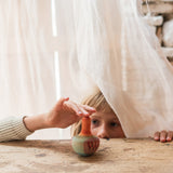 Wooden Bird - Mellow Orange